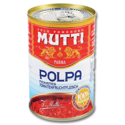 Мутти Домати Нарязани 400г