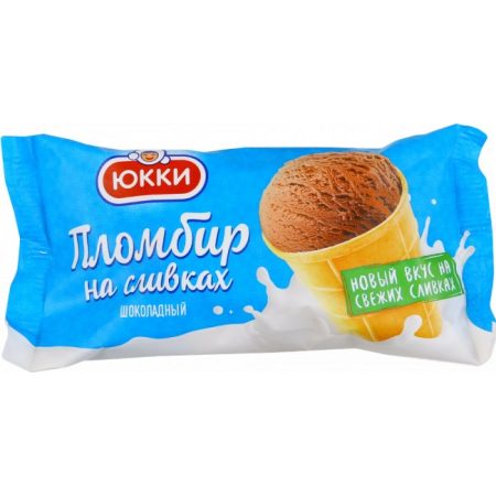 Сладолед Юкки Пломбир Шоколад 75г 595