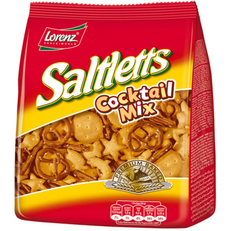 Лоренц Saltletts Крекери Коктейл Микс 180г